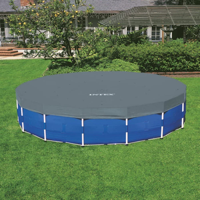 Intex 15ft X 48in Metal Frame Pool Set with Filter Pump, Ladder