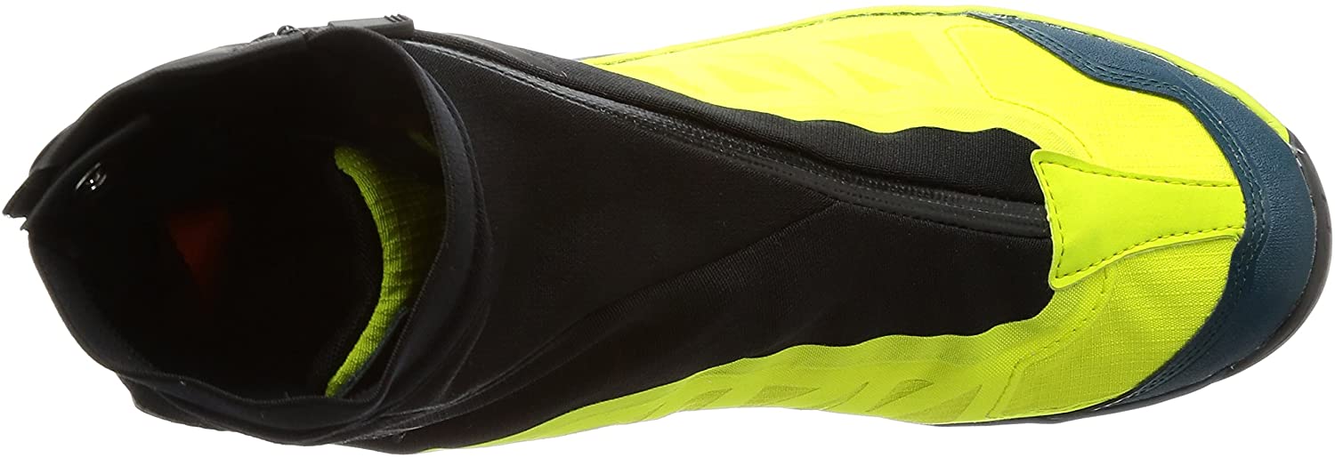 SALOMON Outpath Pro GTX Hiking Boot - Men's Lime Punch/Reflecting Pond/Black, US 7.0/UK 6.5