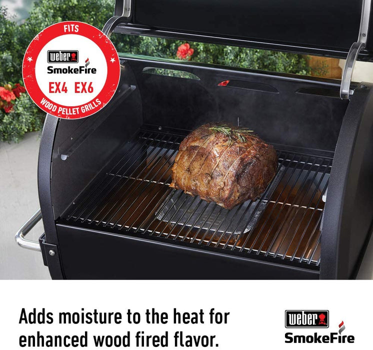 Weber 7004 SmokeFire Wet Smoke Kit, Silver