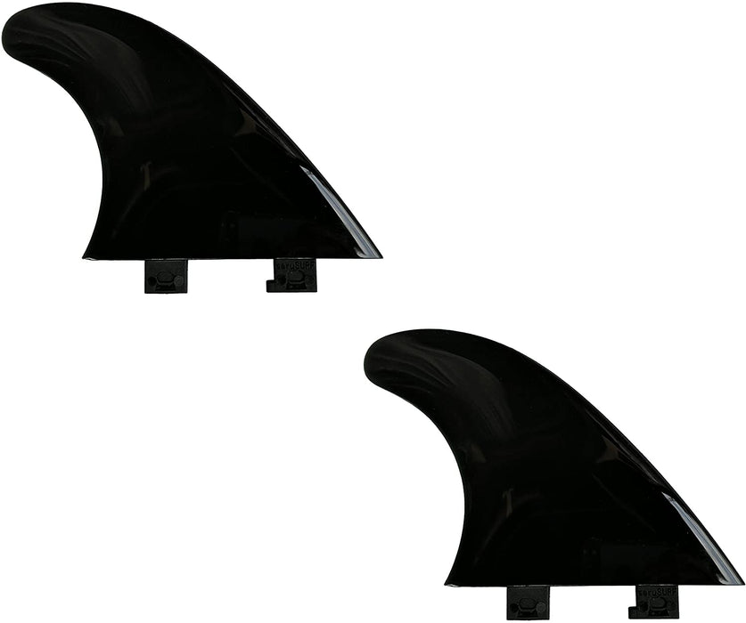 saruSURF 4.5" Flexy Tip Fin Stabilizer for shortboard to SUP
