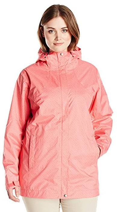 Columbia Women's Plus Size Splash A Little Rain Jacket