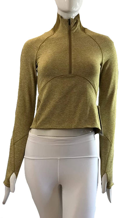 Lululemon Always Alert 1/2 Zip -HGPL (Heathered Grape Leaf) Size 4