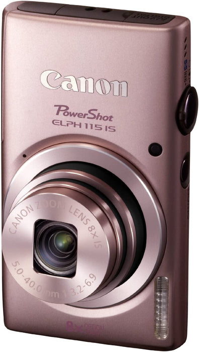 Canon PowerShot Elph 115 16MP Digital Camera with 2.7-Inch LCD (Black) (OLD MODEL)
