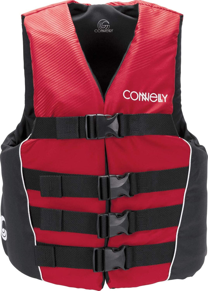 Connelly 2021 Promo Tunnel 4-Belt Nylon Life Jacket