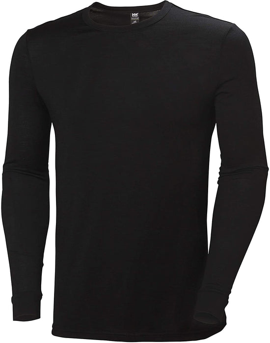 Helly-Hansen Mens HH Merino Mid Long Sleeve Base Layer Shirt