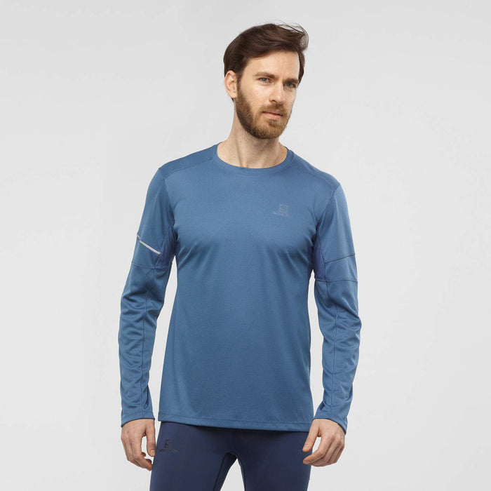 Salomon Men's Agile Long Sleeve Running Tee
