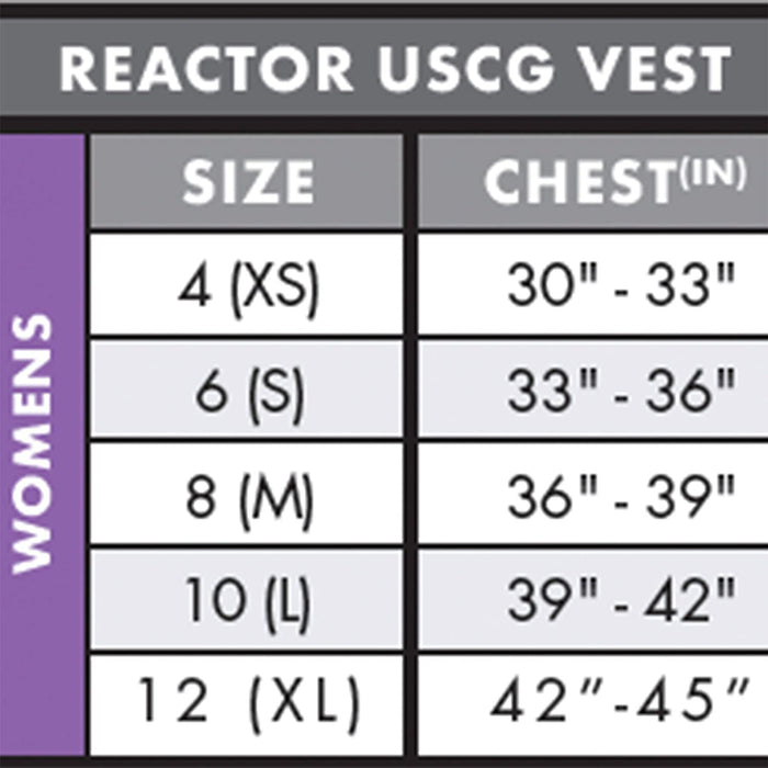 O'Neill Women's Reactor USCG Life Vest