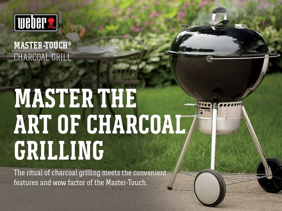 Weber 14501001 Master-Touch Charcoal Grill, 22-Inch