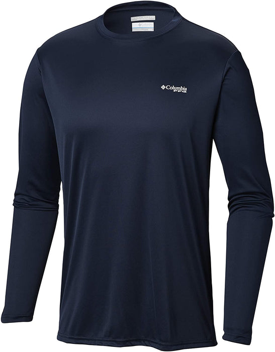 Columbia Men's Terminal Tackle PFG State Triangle Long Sleeve, Moisture Wicking