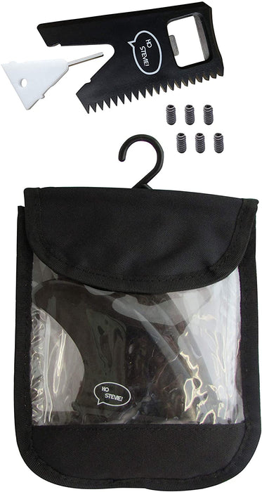 Ho Stevie! Fiberglass Reinforced Polymer Surfboard Fins - Thruster (3 Fins) FCS or Futures Sizes, with Fin Bag, Screws