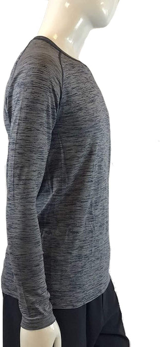 Lululemon Metal Vent TECH Wool LS - DNVY/WHT (Deep Navy/White) (S)