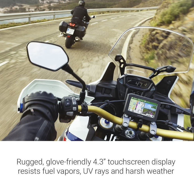 Garmin Zumo 396 LMT-S, Motorcycle GPS with RAM-B-367U Motorcycle Handlebar Clamp Mount 010-02019-00