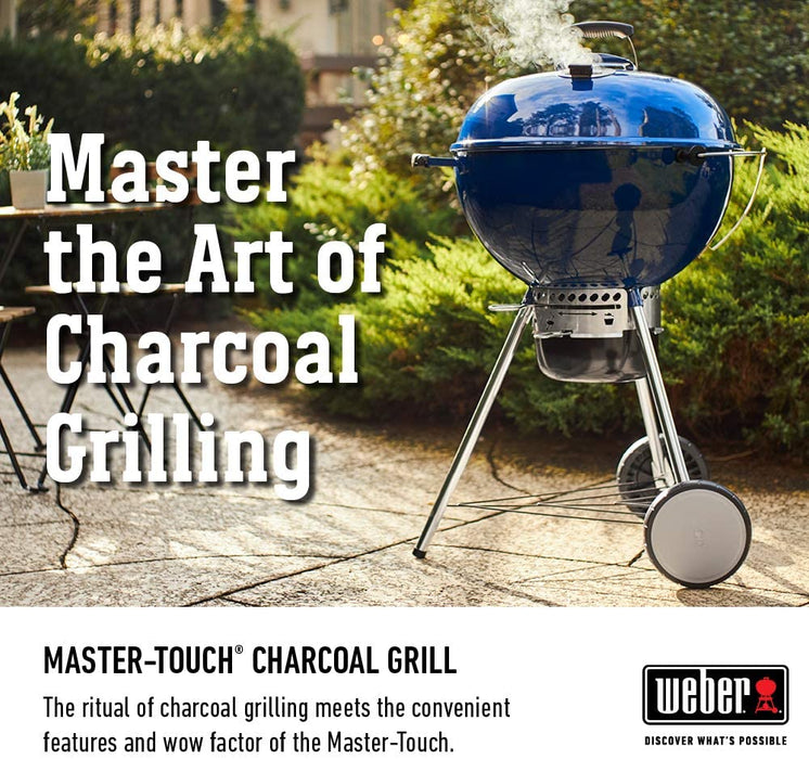 Weber 14501001 Master-Touch Charcoal Grill, 22-Inch