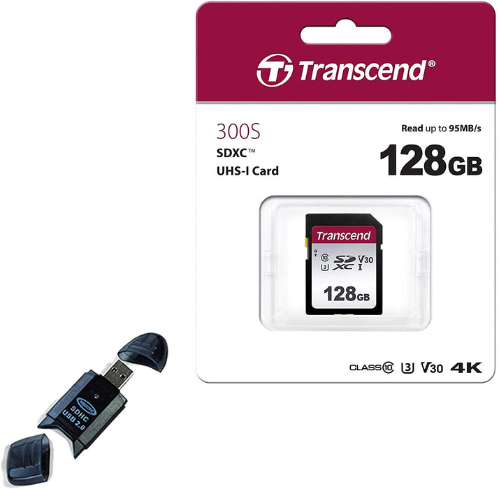 Nikon D5300 DSLR Camera with 18-55mm VR + Tamron 70-300mm + 128GB Card, Tripod, Flash, and More (20pc Bundle)