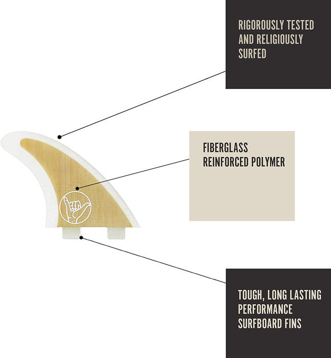 South Bay Board Co. - Premium Surfboard Fins - Standard & Premium 4 Fin Quad FCS Surf Fins - Fins fit All Surfboards That use FCS & FCSII Fin Boxes (4 Fin Quad Set)