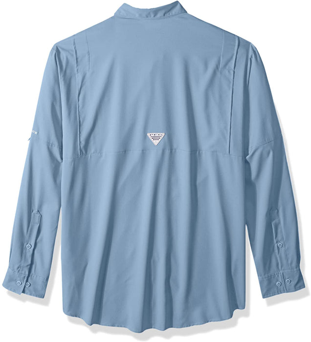 Columbia Men's Tamiami Ii Big & Tall Long Sleeve Shirt, White Cap, 2X/Tall