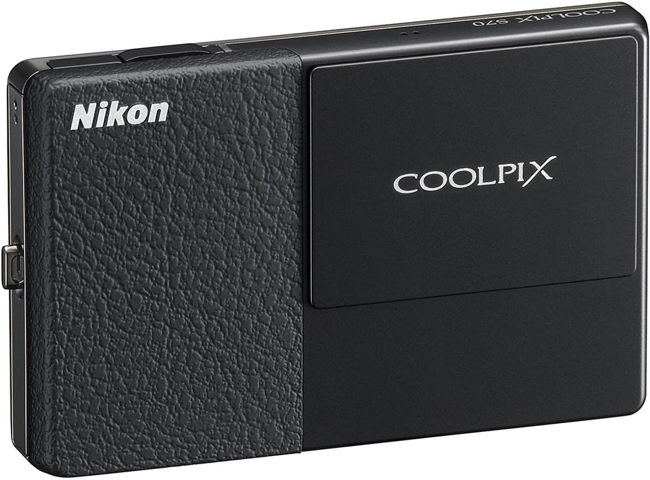 Nikon Coolpix S70 12.1MP Digital Camera with 3.5-inch OLED Touch Screen and 5x Wide Angle Optical Vibration Reduction (VR) Zoom (Red)