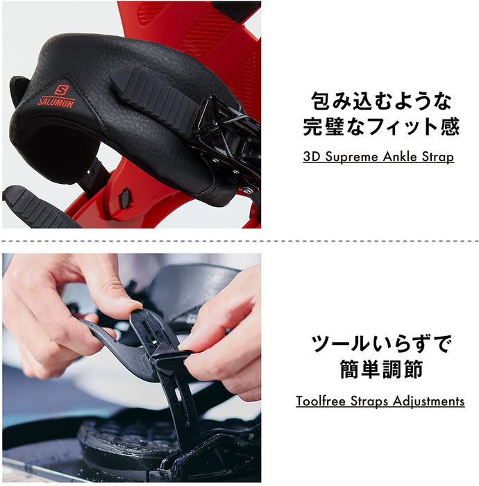 Salomon Rhythm Mens Snowboard Bindings