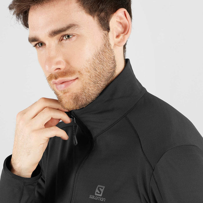 Salomon mens Outrack Half Zip Mid