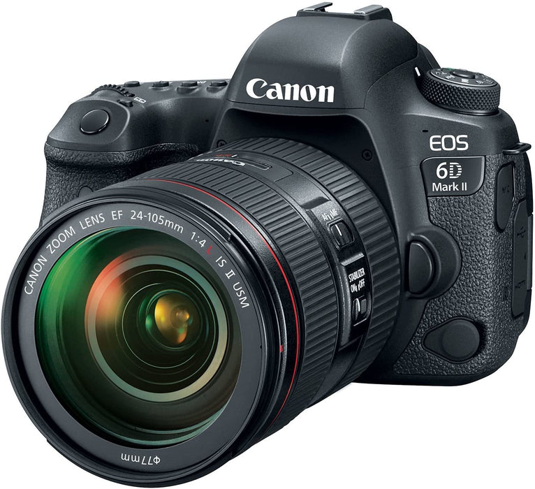 Canon EOS 6D Mark II with EF 24-105mm IS STM Lens - WiFi Enabled (Renewed)
