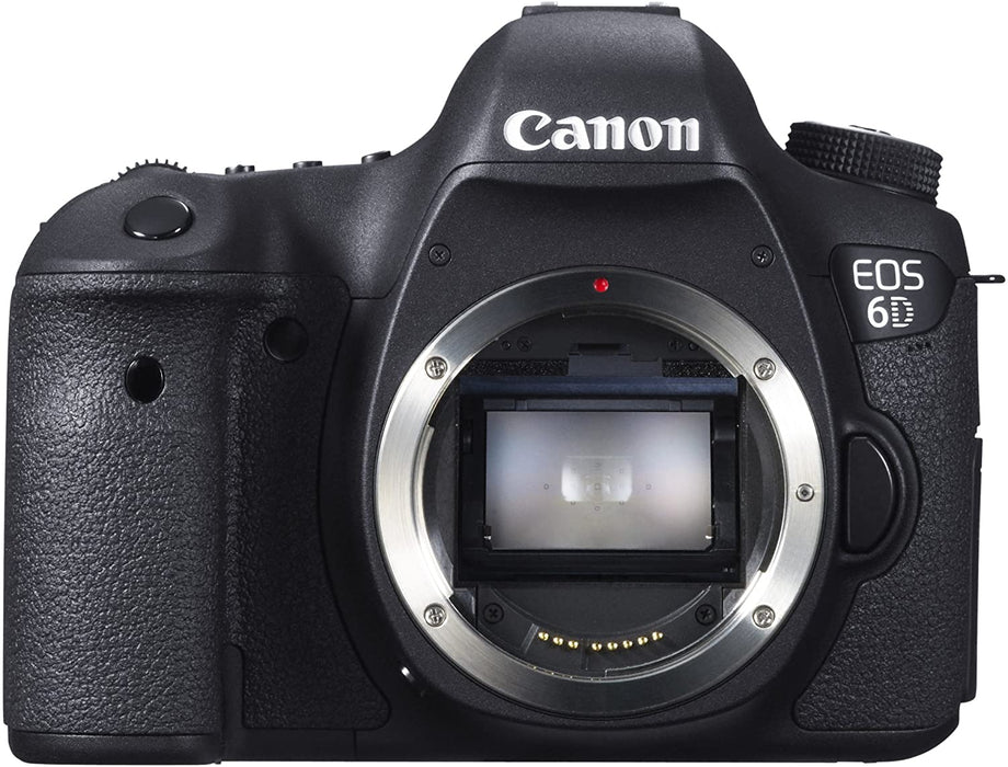 Canon EOS 6D 20.2 MP CMOS Digital SLR Camera with 3.0-Inch LCD (Body Only) - Wi-Fi Enabled