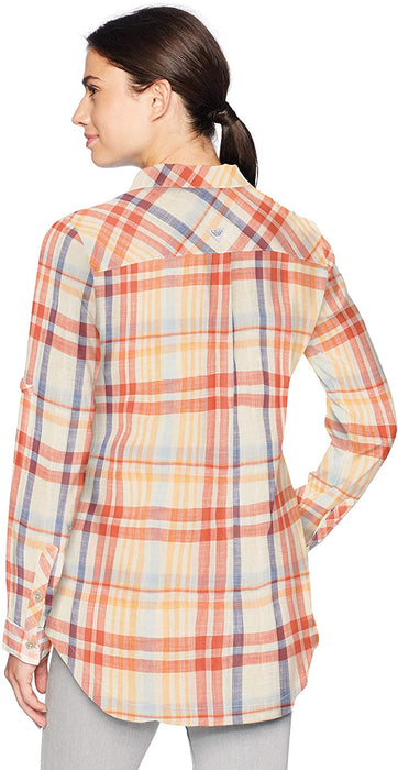 Columbia Womens Coral Springs Ii Woven Long Sleeve