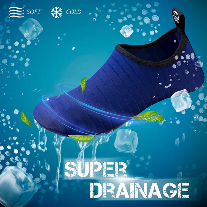 SIMARI Water Shoes Womens and Mens Quick-Dry Aqua Socks Barefoot for Outdoor Beach Swim Surf Yoga Exercise SWS001