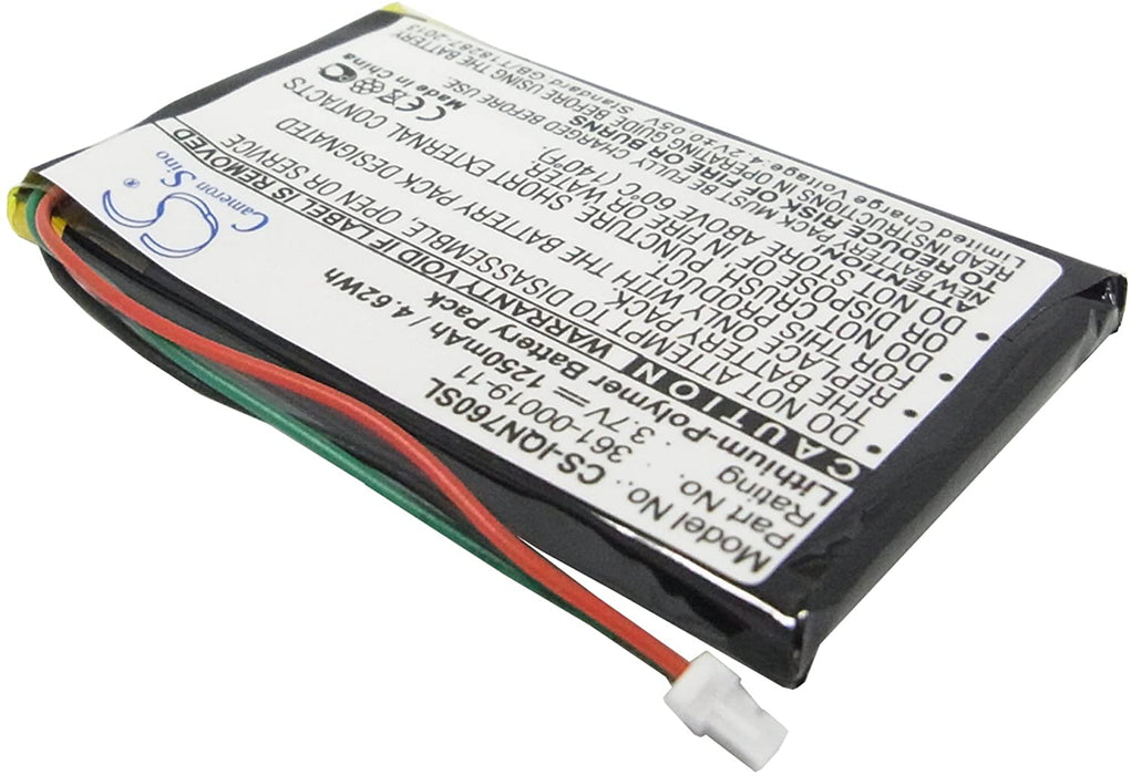 Battery for Garmin Nuni 1300, Nuni 1350, Nuni 1350T, Nuni 1370, Nuni 1370T, Nuni 1390, Nuni 1390T