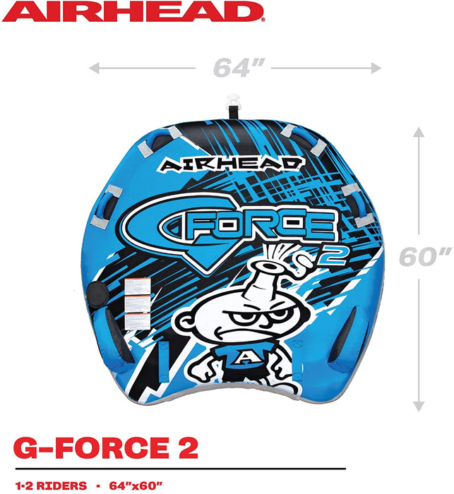 Airhead G-Force Towable Tube for Boating with 1-4 Rider Options