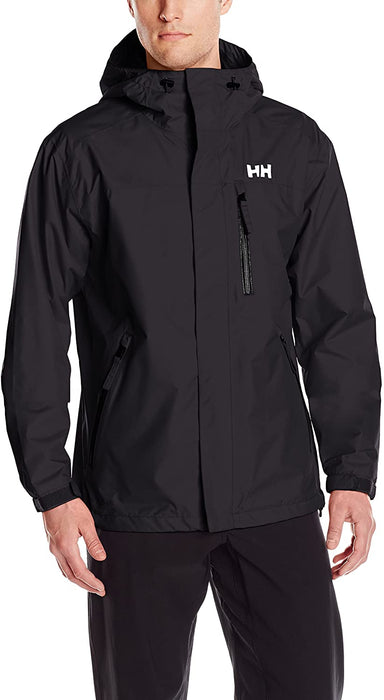 Helly Hansen Men's Vancouver Waterproof Windproof Breathable Hiking Shell Rain Jacket with Hood