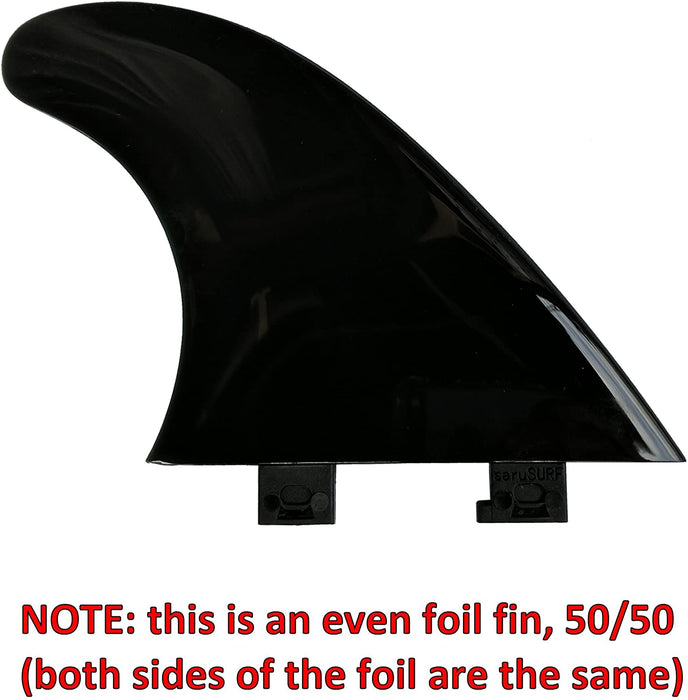 saruSURF 4.5" Flexy Tip Fin Stabilizer for shortboard to SUP