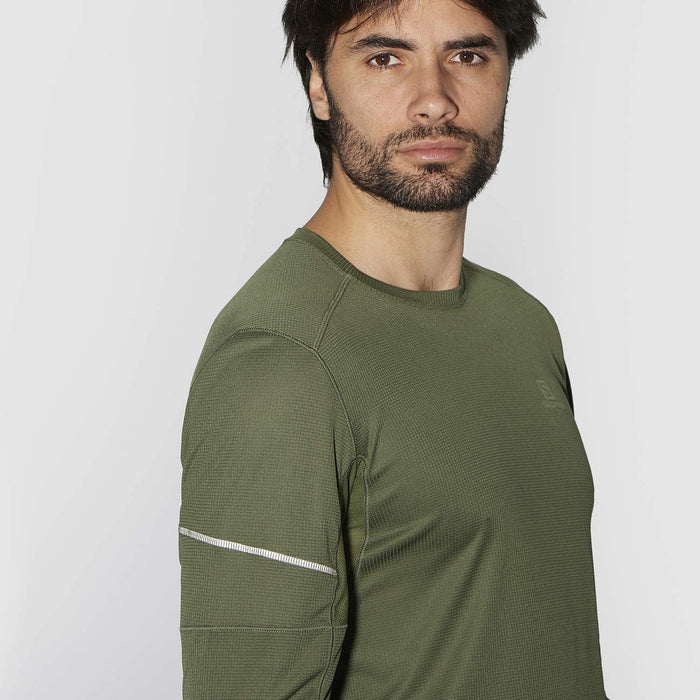Salomon Men's Agile Long Sleeve Running Tee