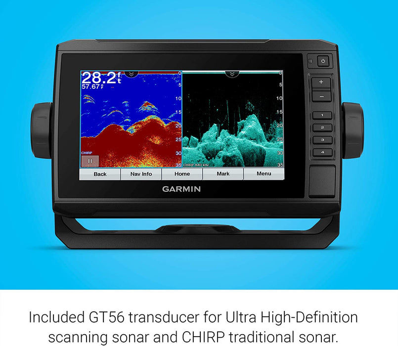 Garmin ECHOMAP Ultra 106sv with GT56UHD-TM Transducer