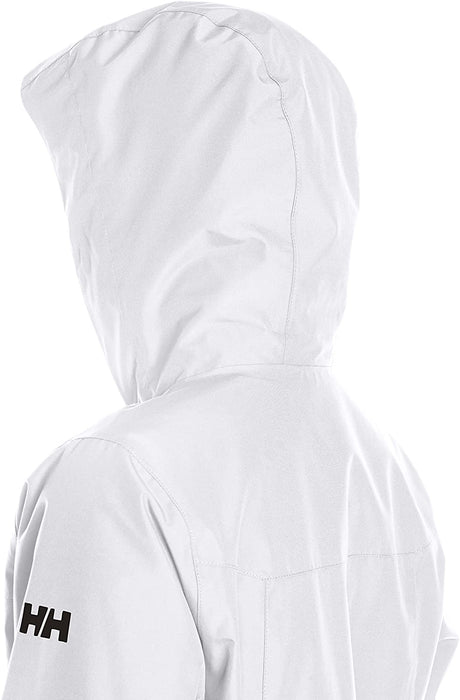 Helly-Hansen Aden Waterproof Windproof Breathable Packable Hood Rain Coat Jacket