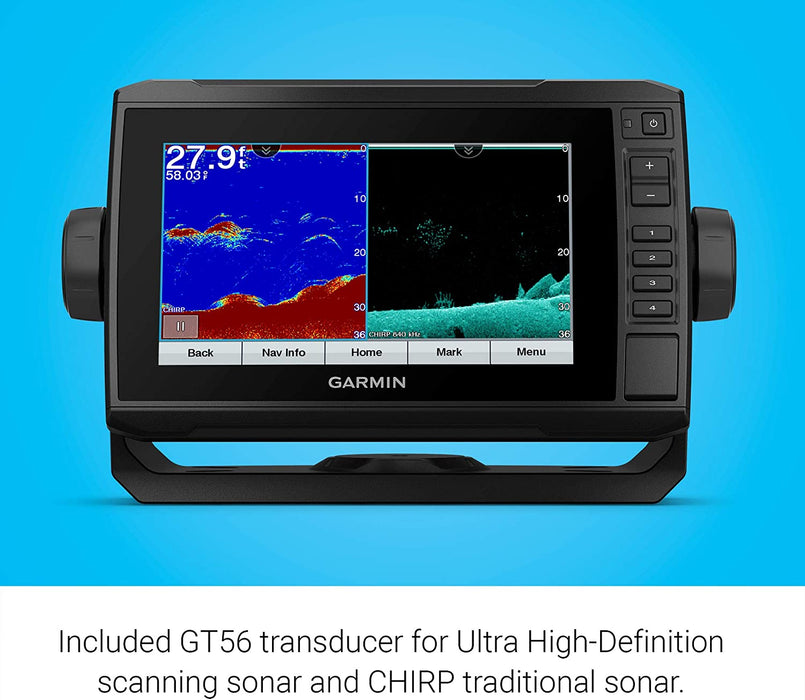 Garmin ECHOMAP Ultra 106sv with GT56UHD-TM Transducer