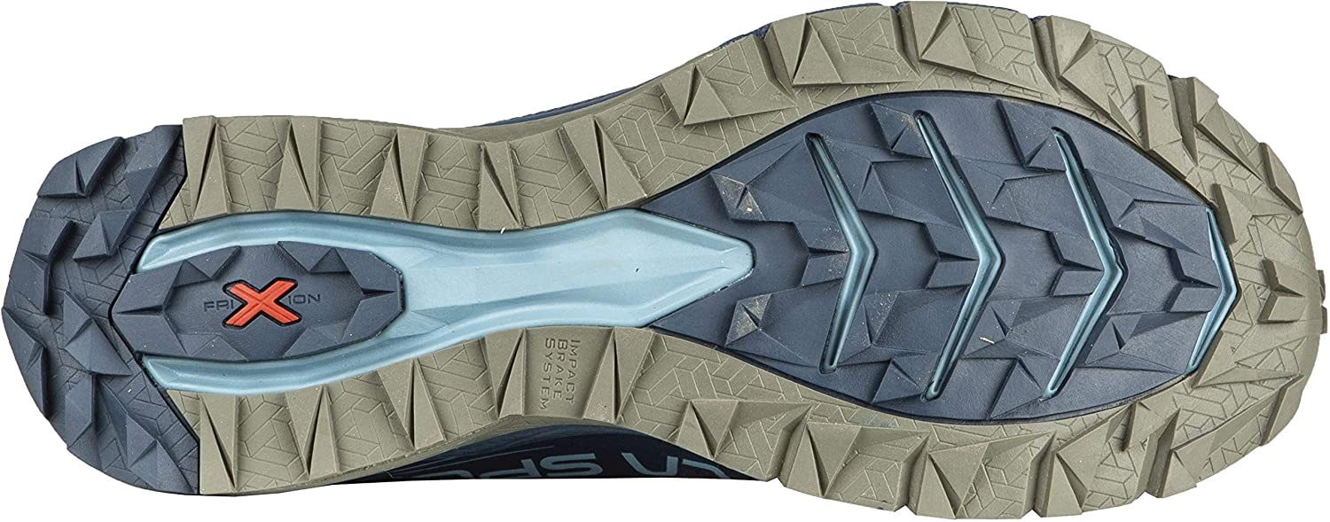 La Sportiva Jackal Mountain Running Shoe - Women's Opal/Pacific Blue 40.5