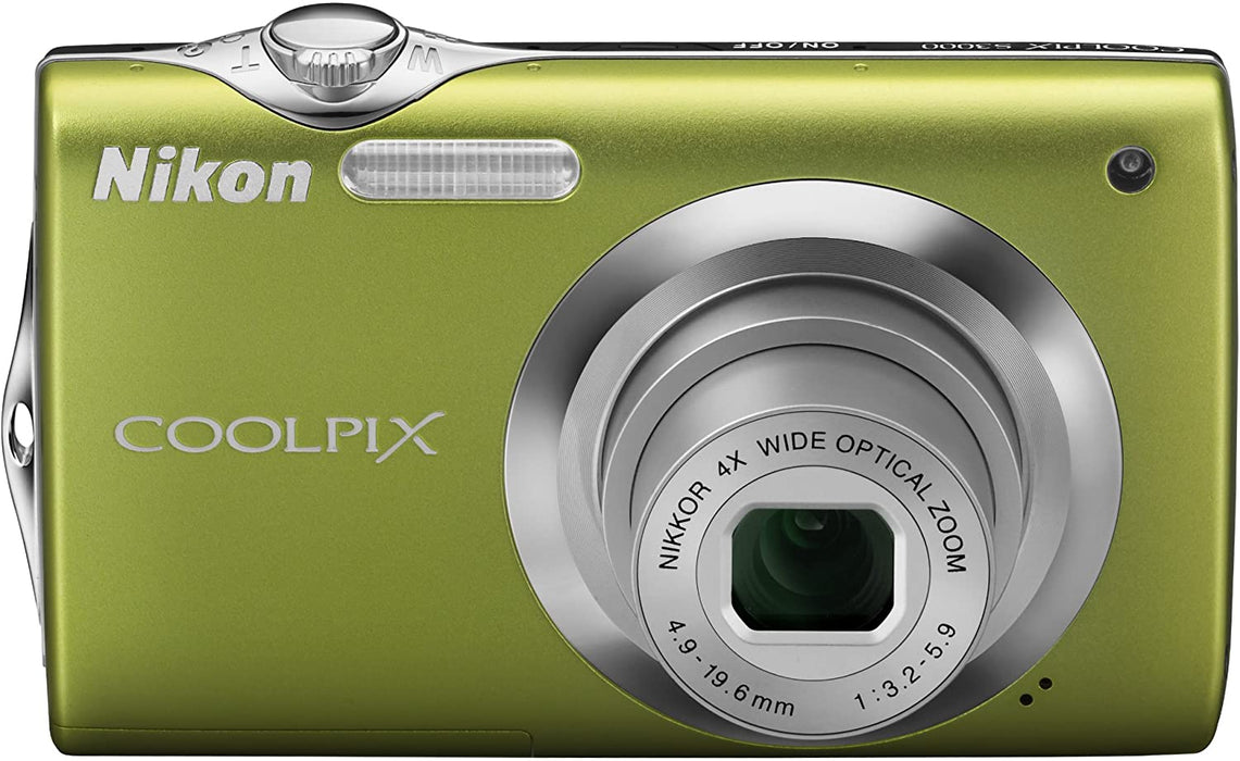 Nikon Coolpix S3000 12.0 MP Digital Camera with 4x Optical Electronic Vibration Reduction (VR) Zoom and 2.7-Inch LCD (Plum)