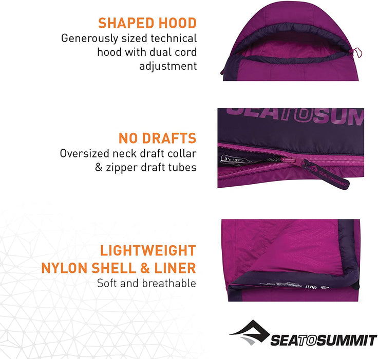 Sea to Summit Quest Womens Synthetic Sleeping Bag