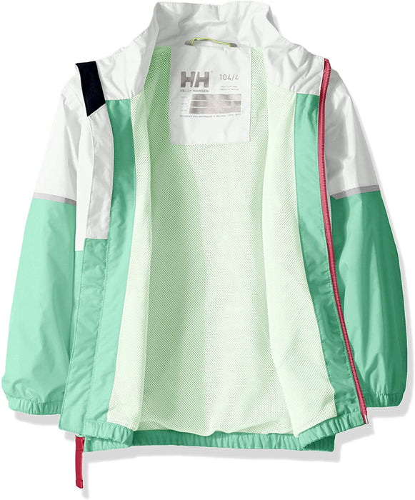 Helly-Hansen unisex-child K Block It Waterproof Rain Jacket With Hood