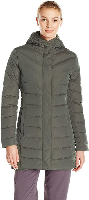 Helly-Hansen Women's Saga Down Parka, Rock, X-Large