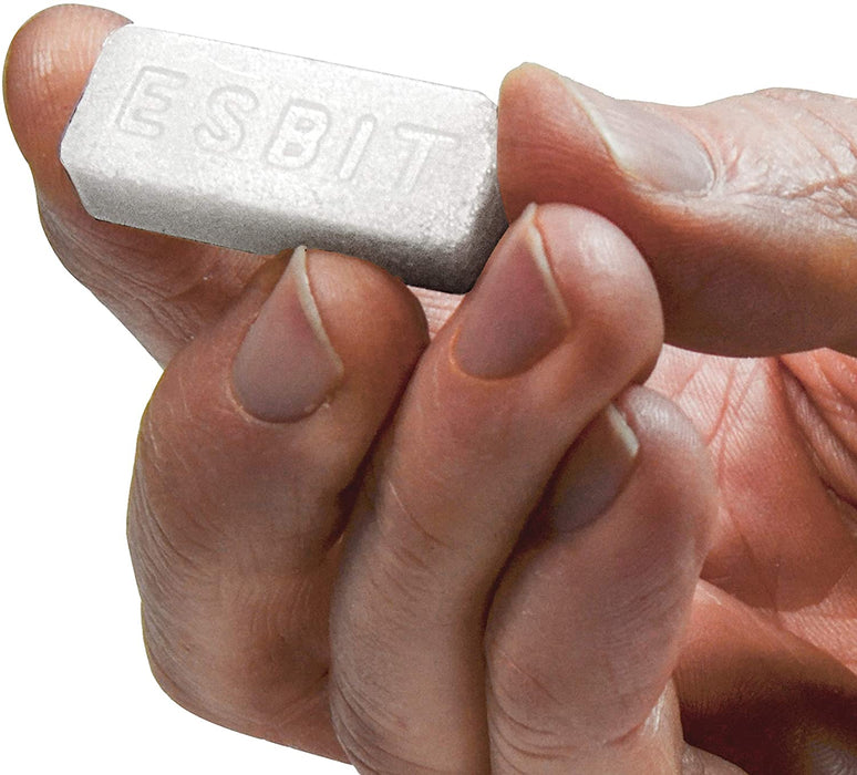 Esbit 1300-Degree Smokeless Solid Fuel Tablets for Hobby, Outdoor, and Emergency Use
