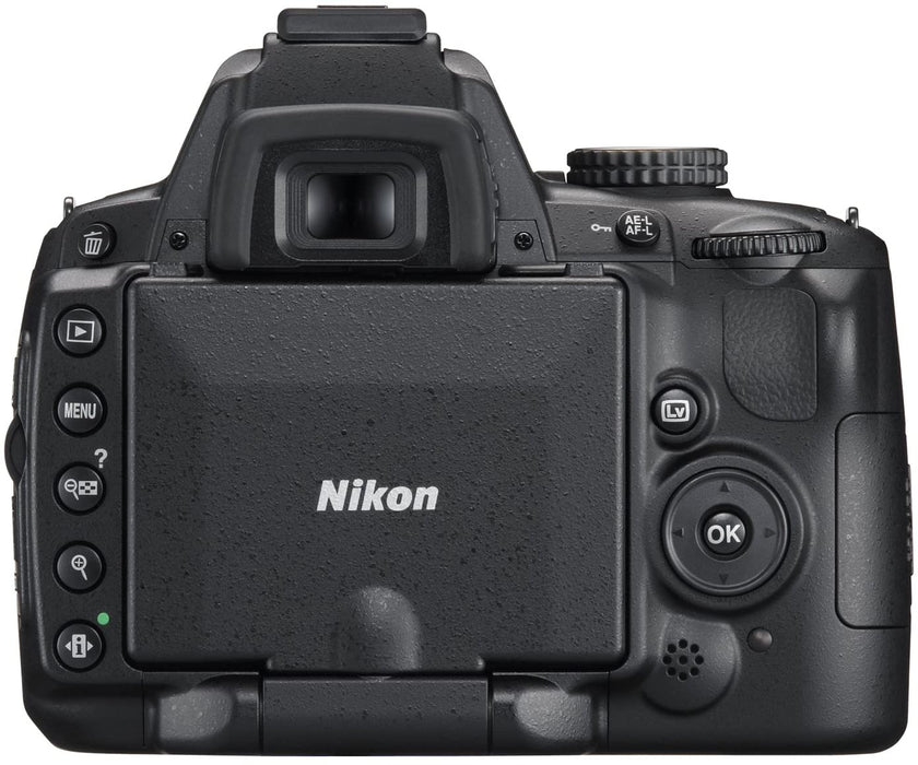 Nikon D5000 DSLR Camera with 18-55mm f/3.5-5.6G VR and 55-200mm f/4-5.6G VR Lenses (OLD MODEL)