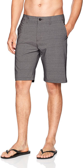 Quiksilver Men's Union Stripe Amphibian Hybrid 21 Short