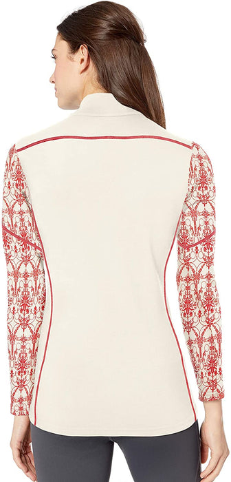 Helly-Hansen W Hh LIFA Merino Wool Graphic 1/2 Zip Baselayer Top