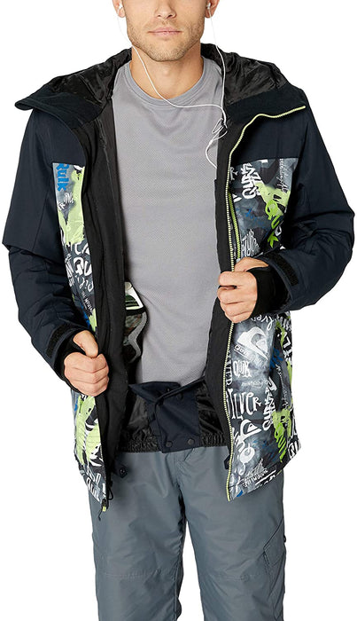 Quiksilver Men's Mission Block 10K Snow Jacket