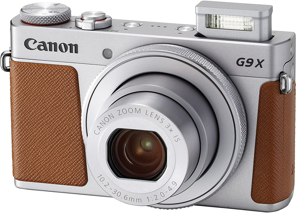 Canon PowerShot G9 X Mark II Compact Digital Camera w/ 1 Inch Sensor and 3inch LCD - Wi-Fi, NFC, Bluetooth Enabled (Black)