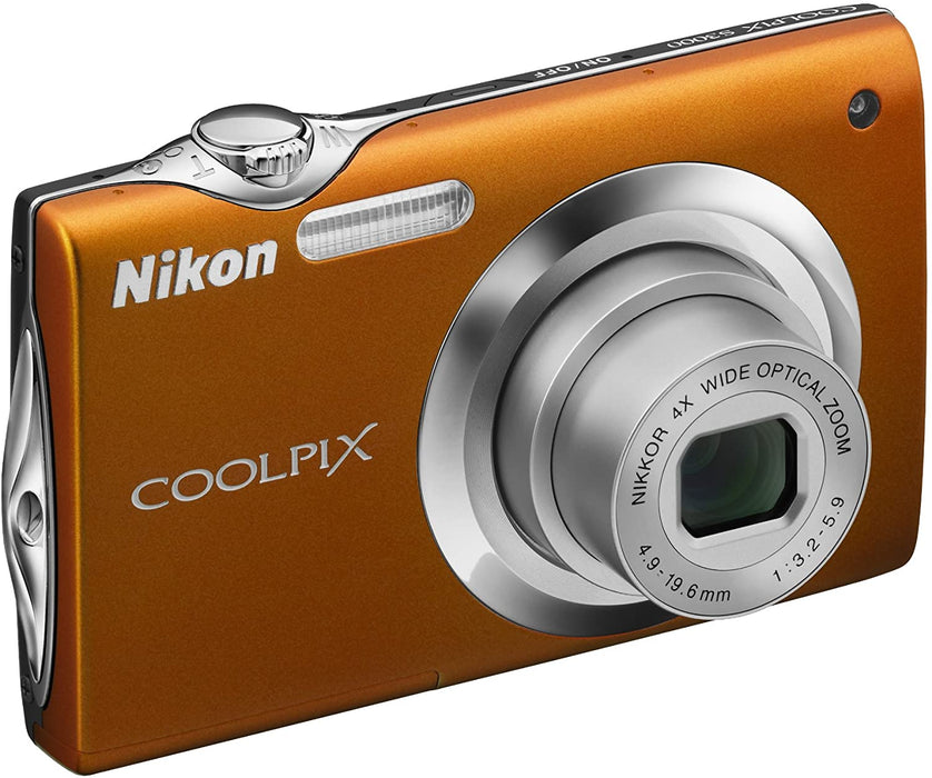 Nikon Coolpix S3000 12.0 MP Digital Camera with 4x Optical Electronic Vibration Reduction (VR) Zoom and 2.7-Inch LCD (Plum)