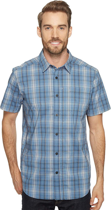 Columbia Men's Global Adventure Iv Yarn Dye Short Sleeve Shirt