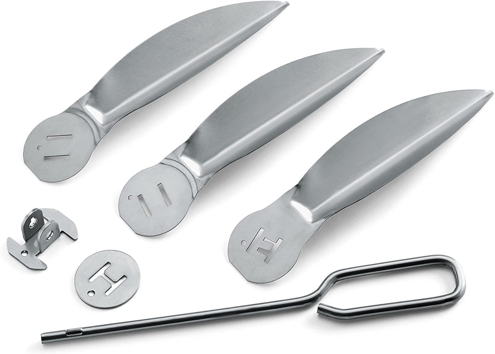 Weber 7443 18-1/2-Inch One-Touch Cleaning System Kit for Grills