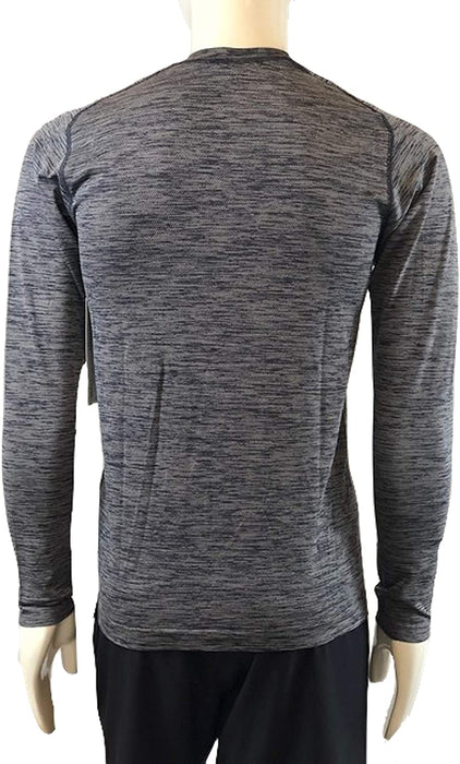 Lululemon Metal Vent TECH Wool LS - DNVY/WHT (Deep Navy/White) (S)